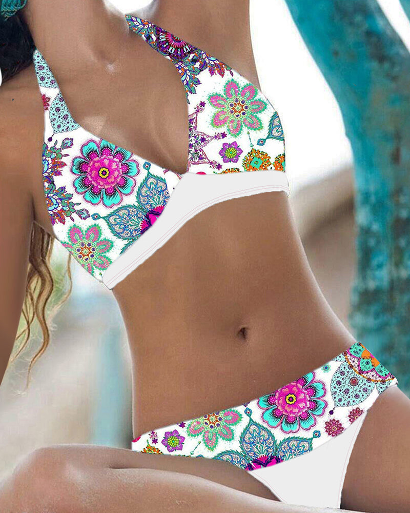 Romi | Bikini met bloemen