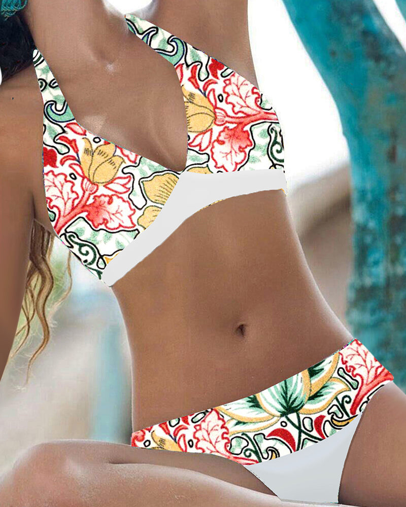 Romi | Bikini met bloemen