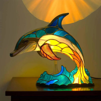 ARTWORK™ | GLAZEN DIERENLAMP IN LOOD