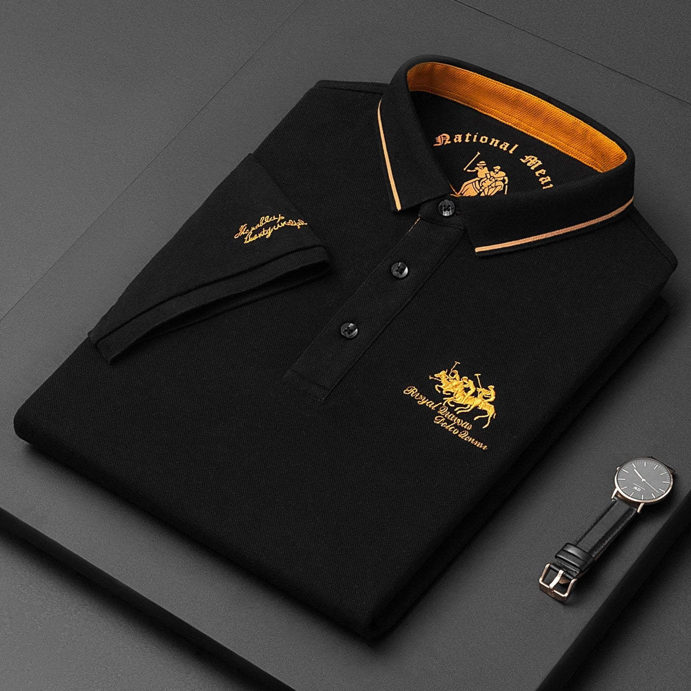 Veala | Signature Stitched Polo Shirt - Herre 2024