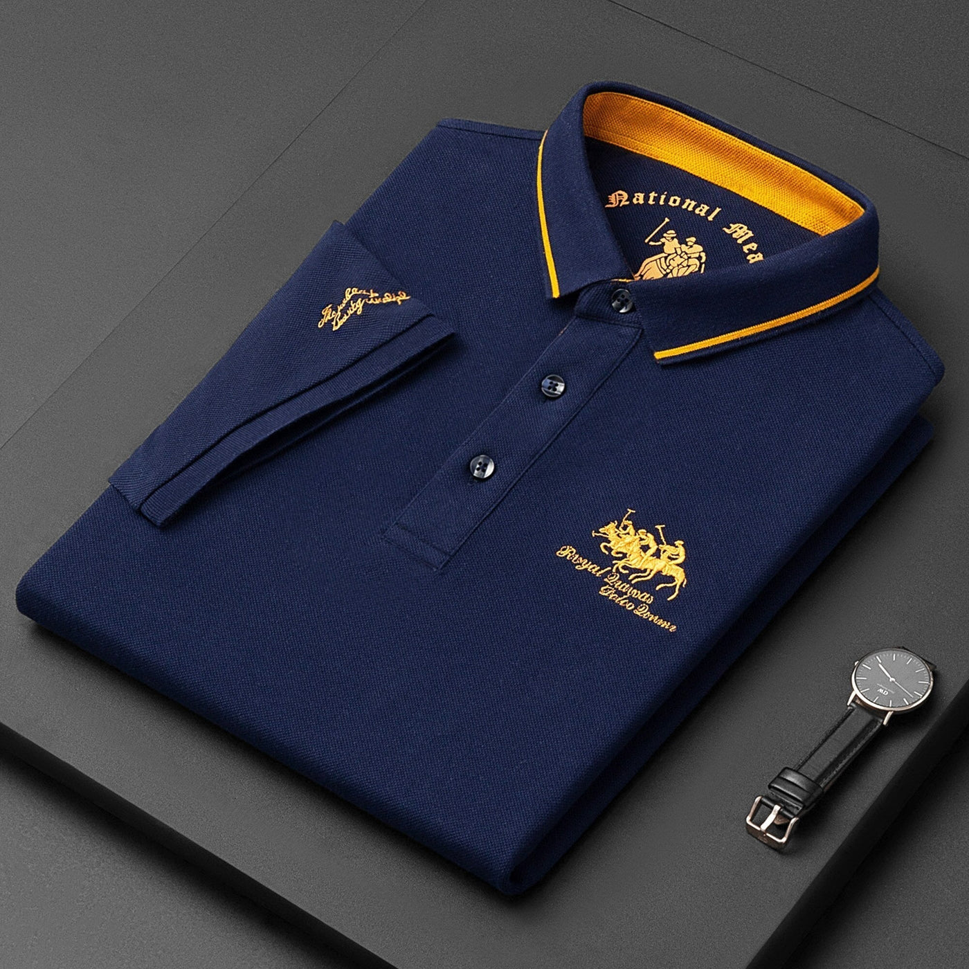 Veala | Signature Stitched Polo Shirt - Herre 2024