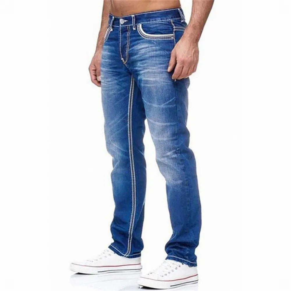 Nick | Effen Stretch Rechte Jeans Heren