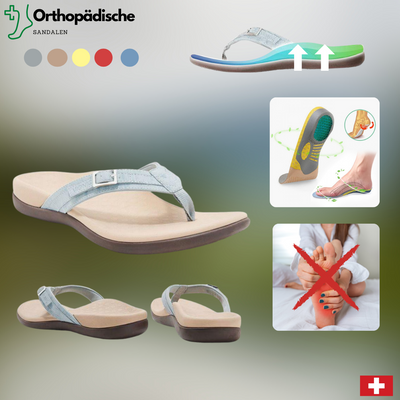 Orthopedische sandalen™ - Het beste comfort voor binnen en buiten!