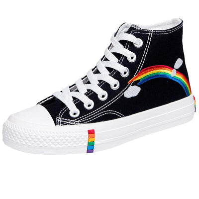 Rome | Moderne Regenboogkleurige Sneakers