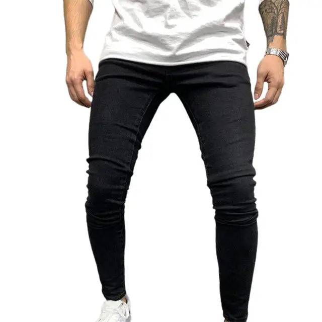 Willem | Stretchy Mid Rise Streetwear Jeans