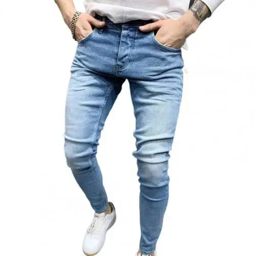 Willem | Stretchy Mid Rise Streetwear Jeans