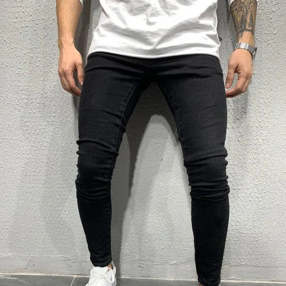 Willem | Stretchy Mid Rise Streetwear Jeans