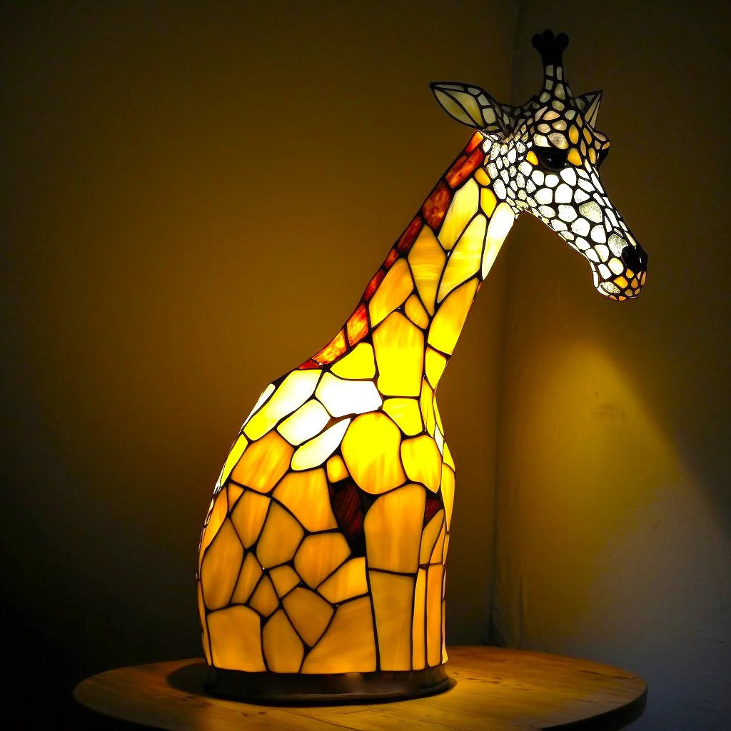 ARTWORK™ | GLAZEN DIERENLAMP IN LOOD