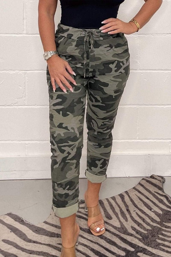 Fiene™ | Stijlvolle Camouflage Broek