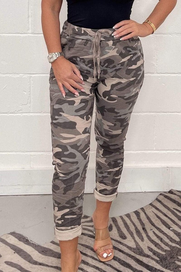 Fiene™ | Stijlvolle Camouflage Broek