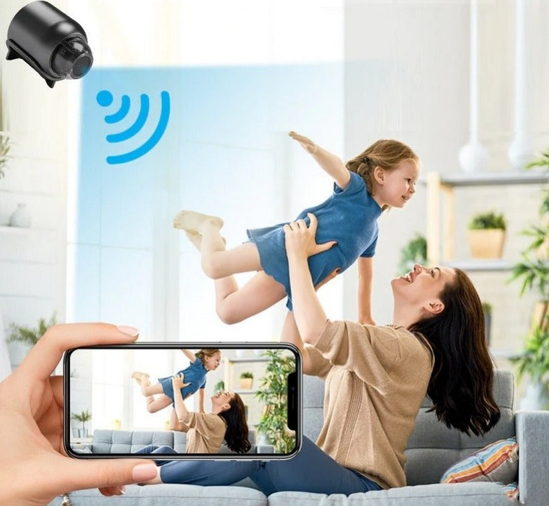 Mini 5G draadloze Wifi-camera 1080P HD - Met gevoelige bewegingssensor!