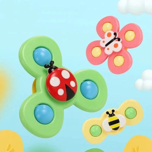 1+1 Gratis | BabySpinner™ - Kleurrijk ronddraaiend speelgoed om mee te spelen