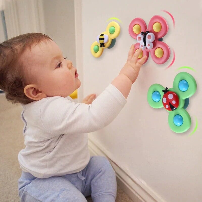 1+1 Gratis | BabySpinner™ - Kleurrijk ronddraaiend speelgoed om mee te spelen